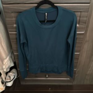 Athleta teal sweatshirt size xs